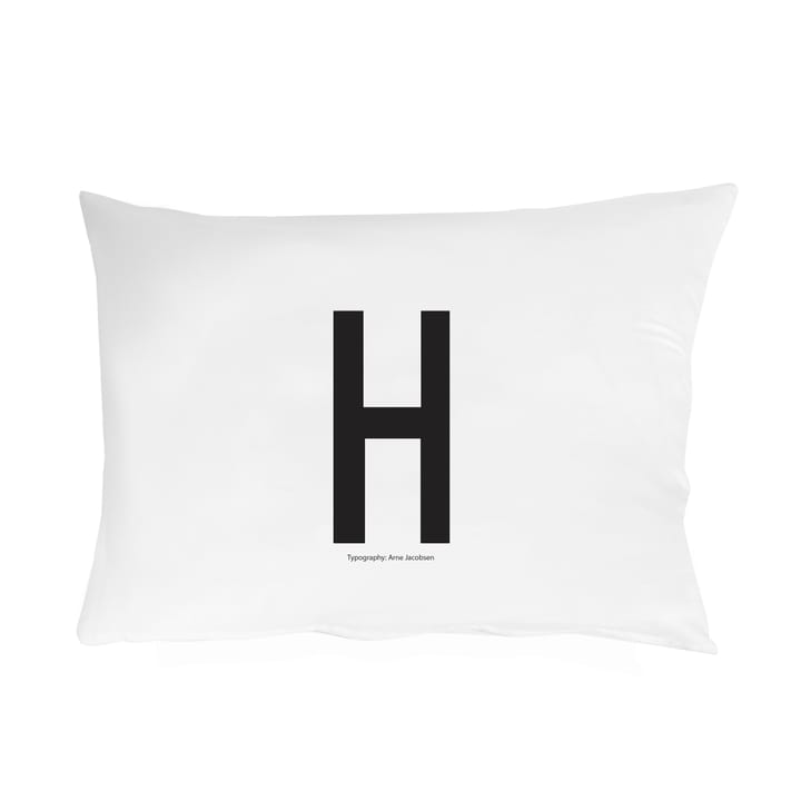 Funda de almohada Design Letters 70x50 cm - H - Design Letters