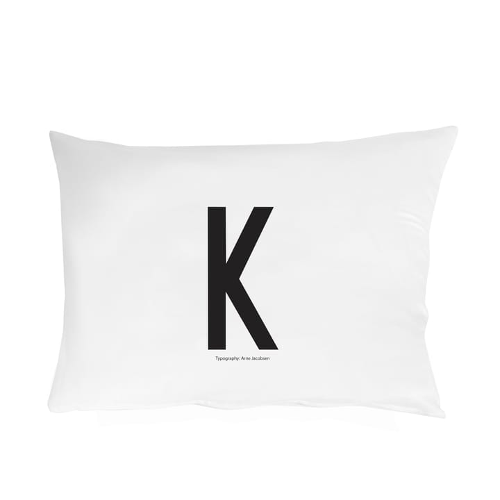 Funda de almohada Design Letters 70x50 cm - K - Design Letters