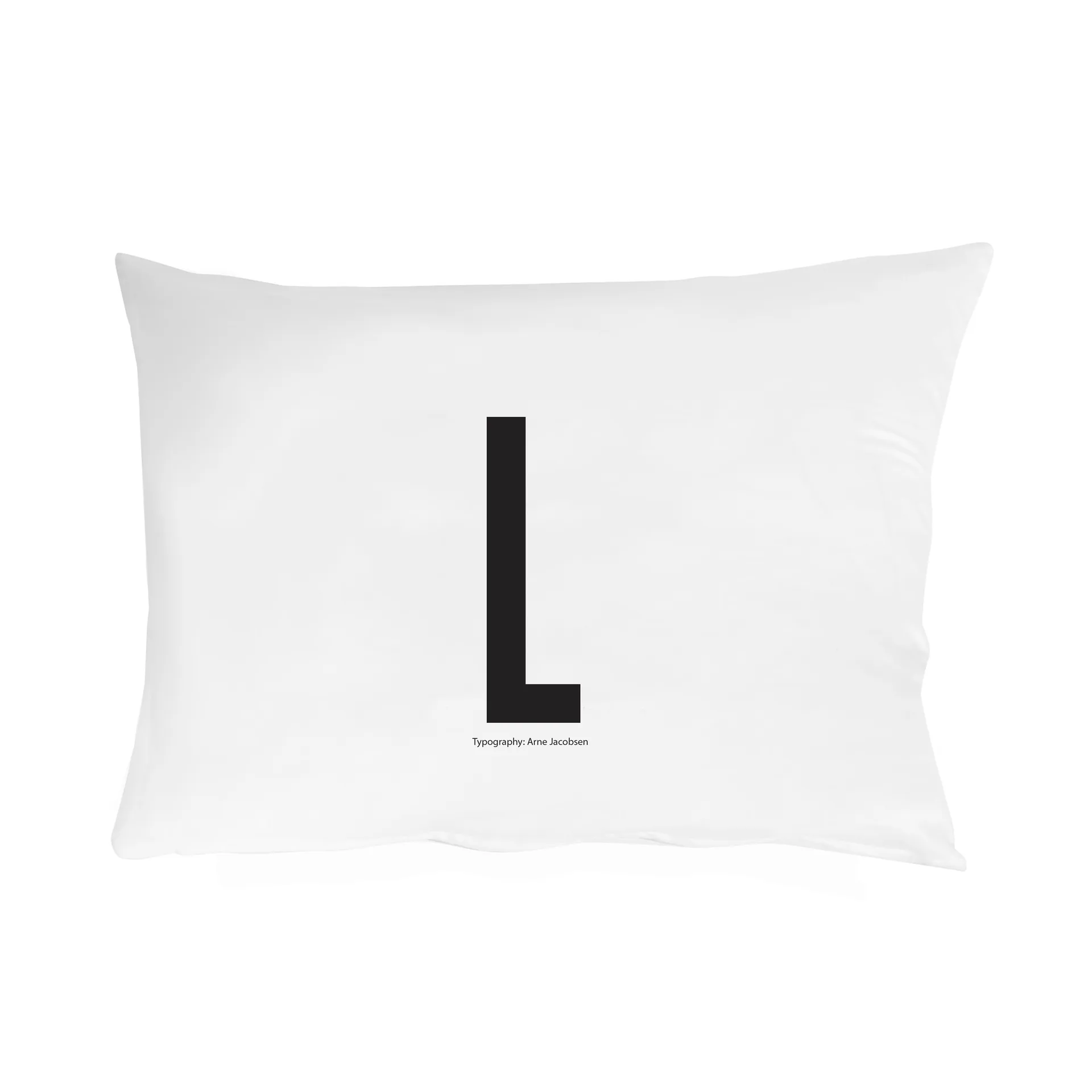 Funda de almohada Design Letters 70x50 cm, L Design Letters