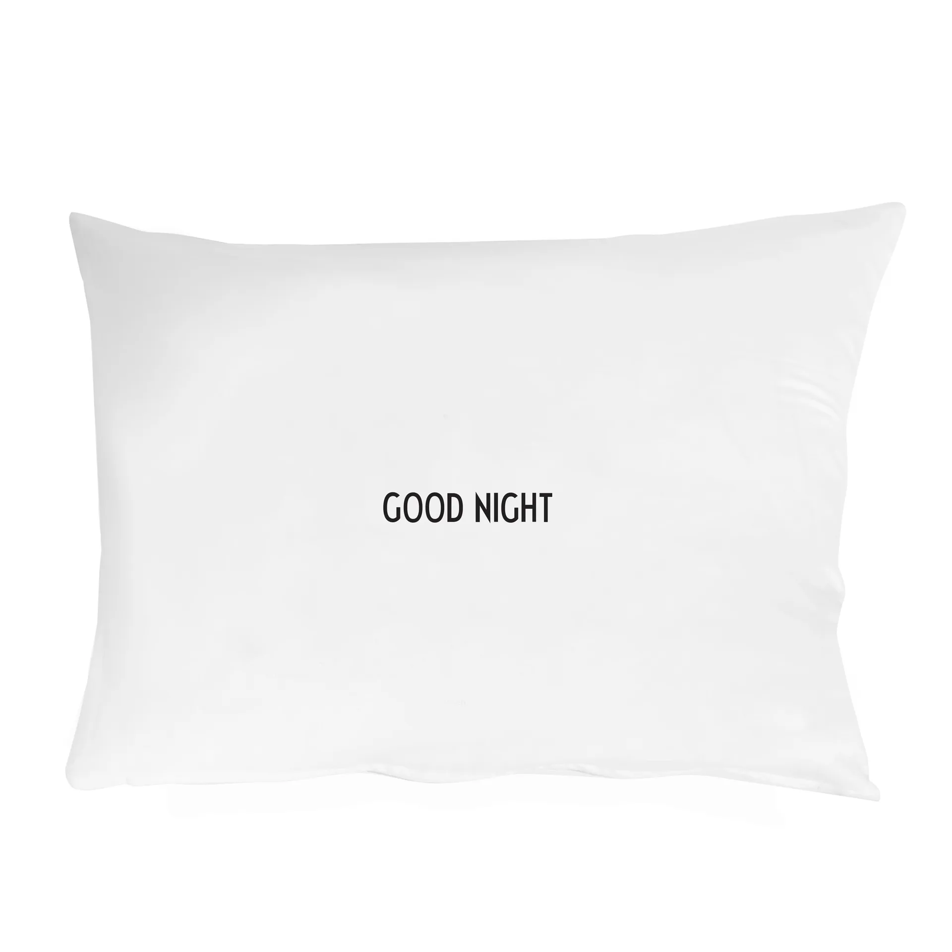 Funda de almohada Design Letters 70x50 cm, N Design Letters