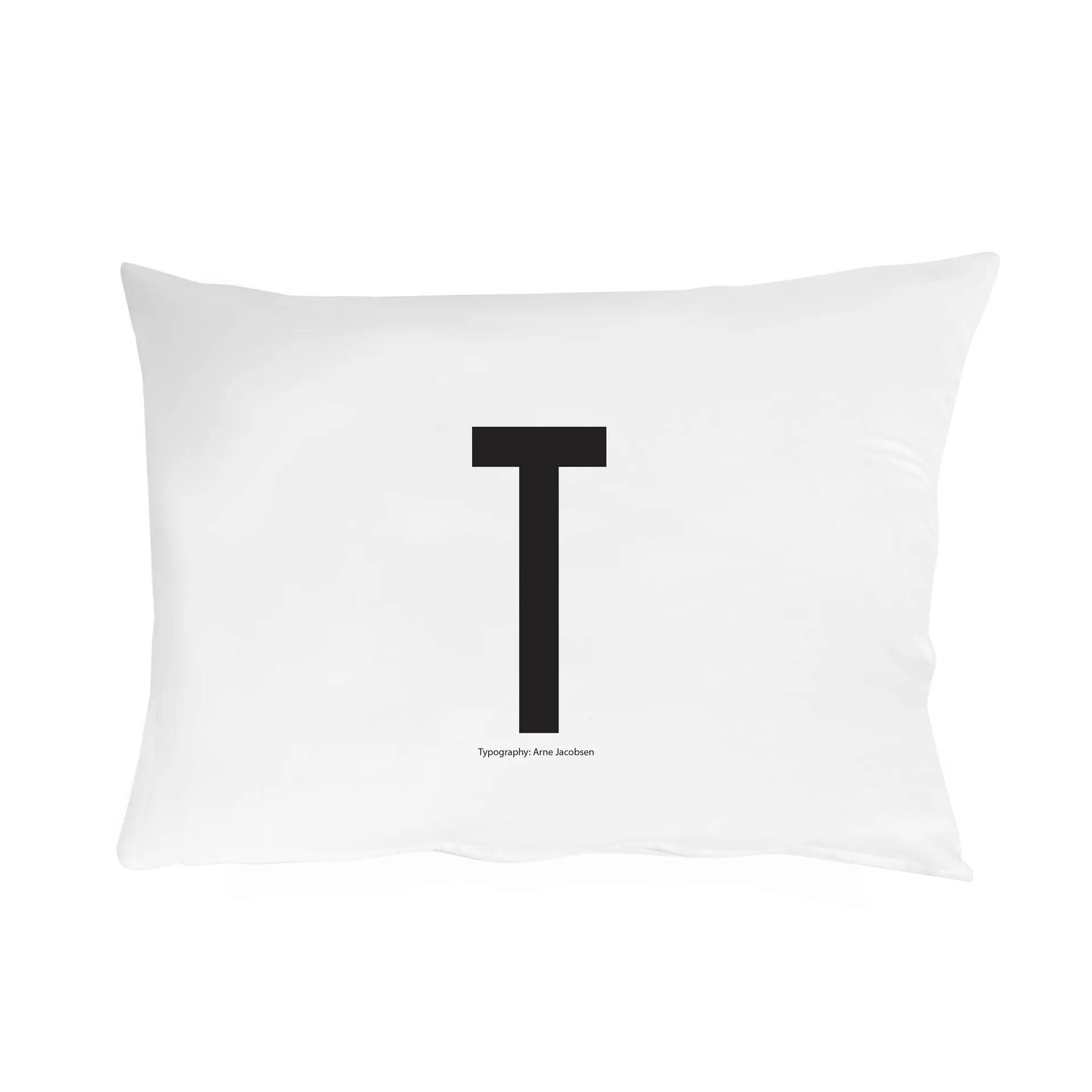 Funda de almohada Design Letters 70x50 cm, T Design Letters