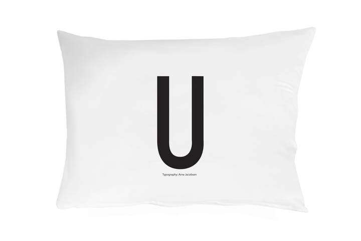 Funda de almohada Design Letters 70x50 cm - U - Design Letters