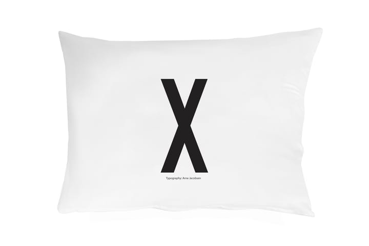 Funda de almohada Design Letters 70x50 cm - X - Design Letters