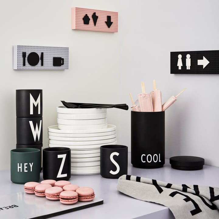 Iconos foodie Design Letters - negro - Design Letters