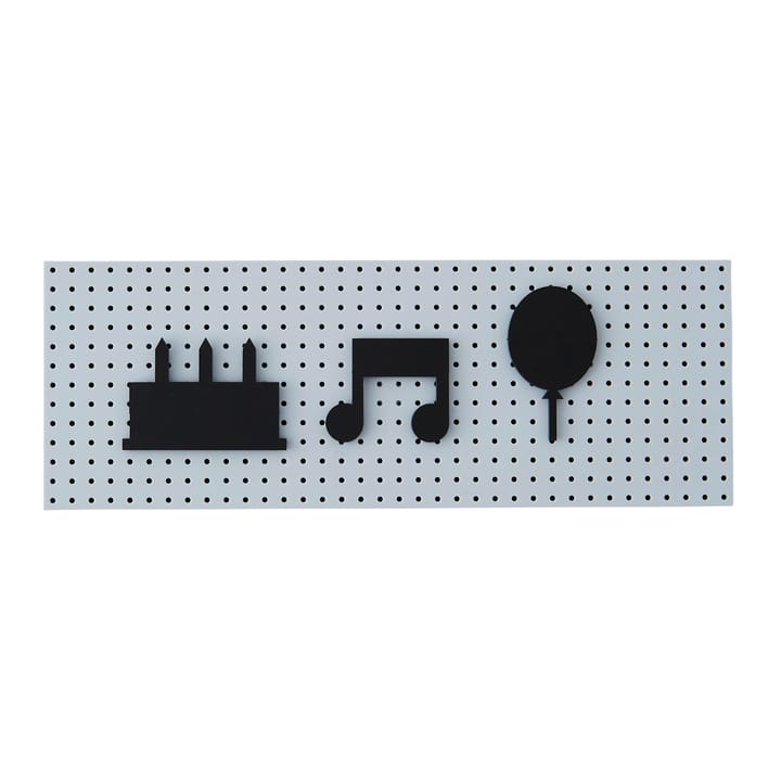 Iconos Happy Birthday Design Letters, negro Design Letters