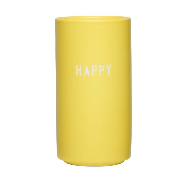 Jarrón con texto Design Letters - Happy - Design Letters