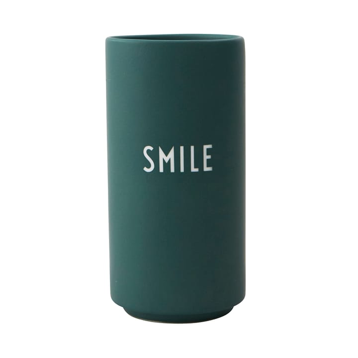Jarrón con texto Design Letters, Smile Design Letters