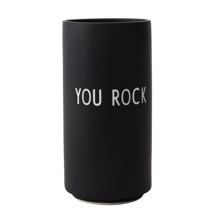 Jarrón con texto Design Letters - You rock - Design Letters