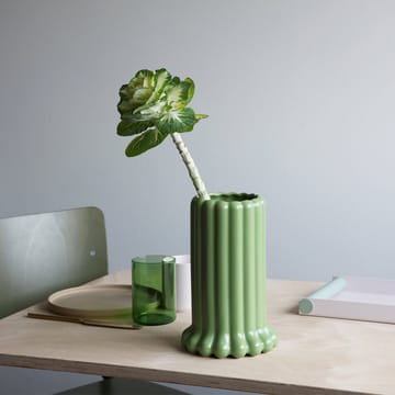 Jarrón Tubular large 24 cm - Green - Design Letters
