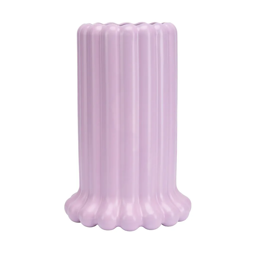 Jarrón Tubular large 24 cm, Purple Design Letters