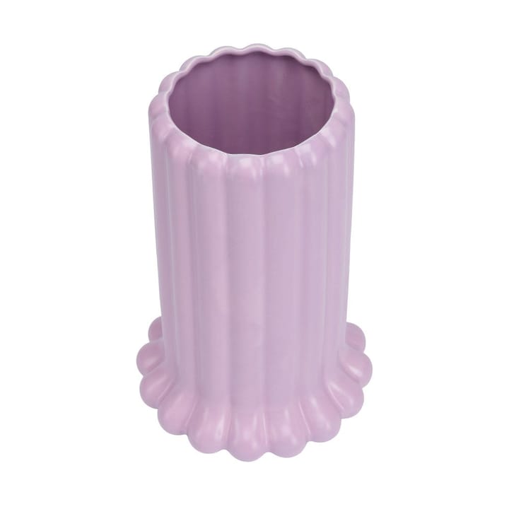 Jarrón Tubular large 24 cm, Purple Design Letters
