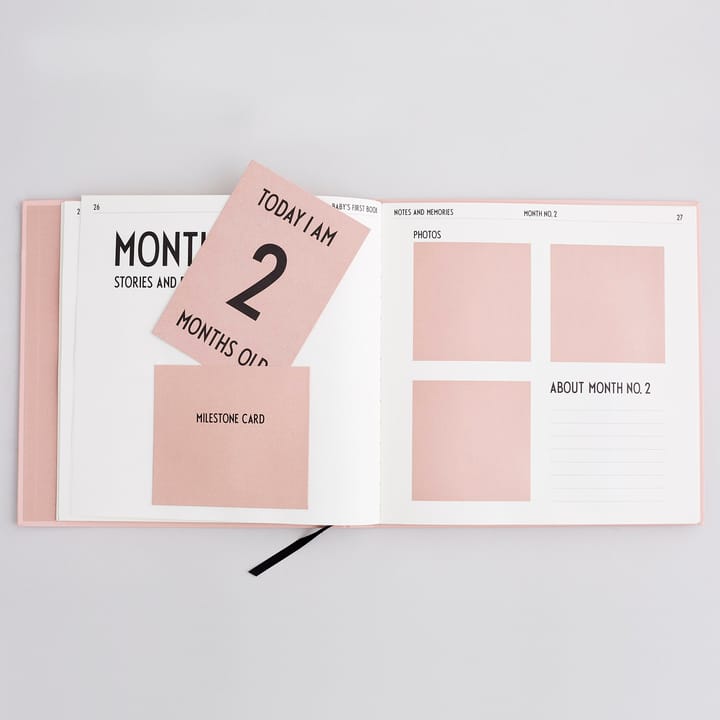 Libro Mi primer año Design Letters, nude Design Letters