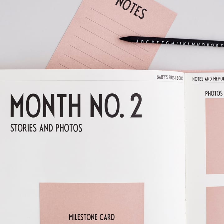 Libro Mi primer año Design Letters, nude Design Letters
