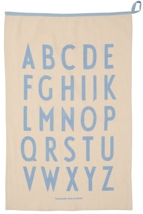 Paño de cocina Design Letters Premium classic 50x70cm - ABC-azul - Design Letters