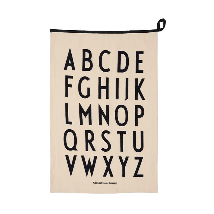 Paño de cocina Design Letters Premium classic 50x70cm - ABC-negro - Design Letters