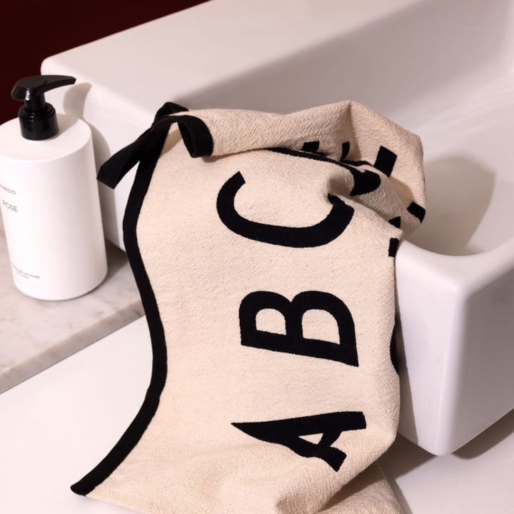 Paño de cocina Design Letters Premium classic 50x70cm, ABC-negro Design Letters