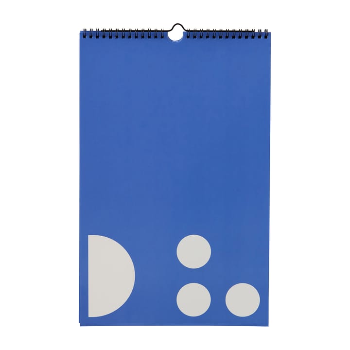 Planificador mensual Design Letters - Cobalt blue - Design Letters