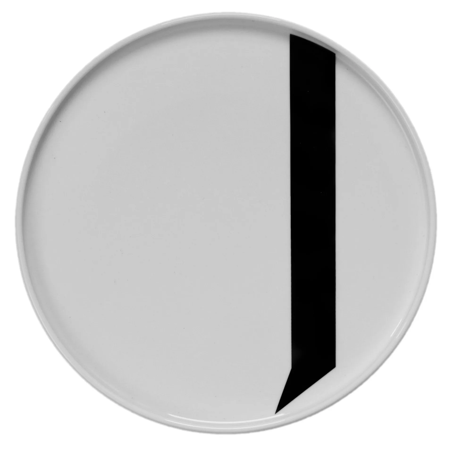 Plato con letra Design Letters, J Design Letters