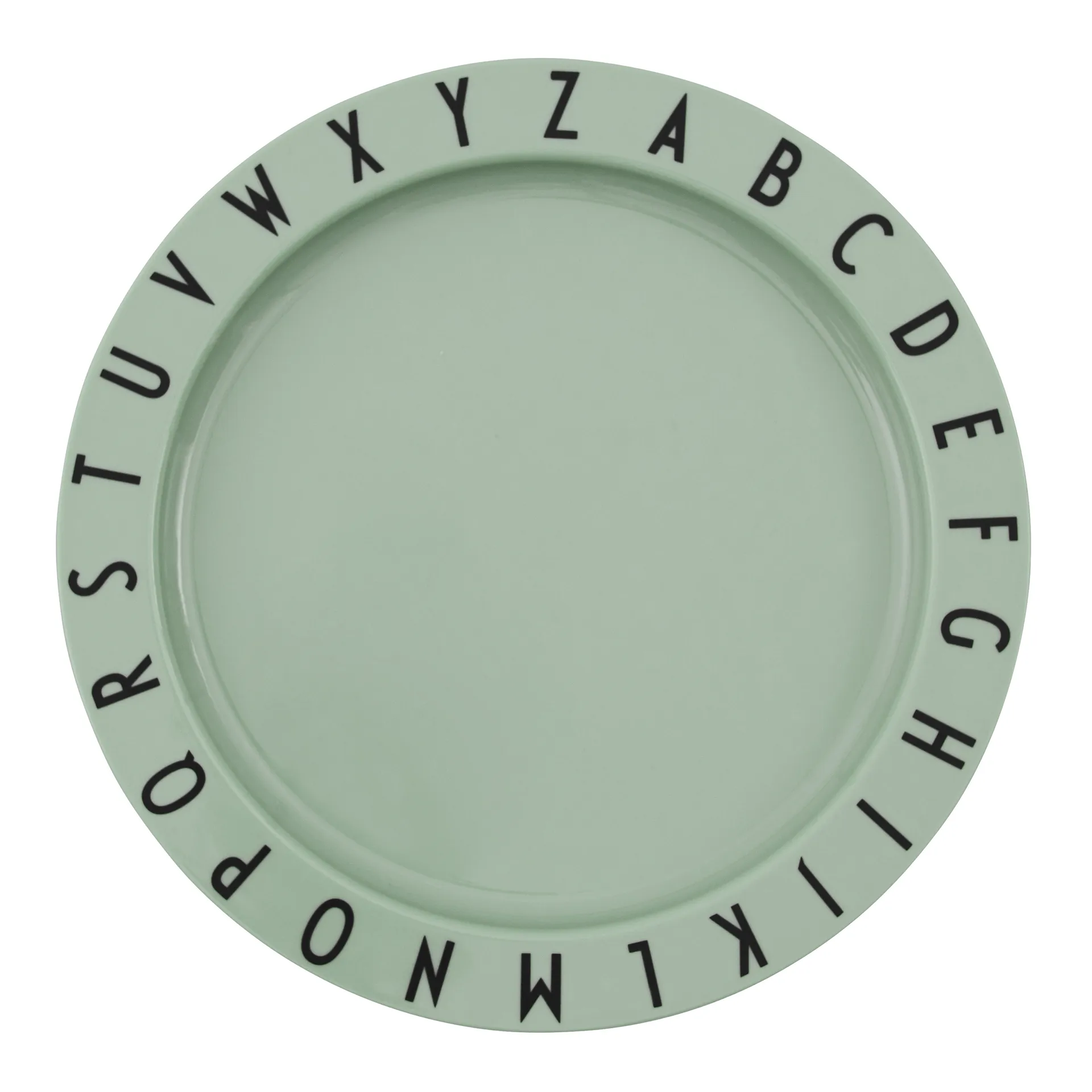 Plato Design Letters Eat&Learn, verde Design Letters