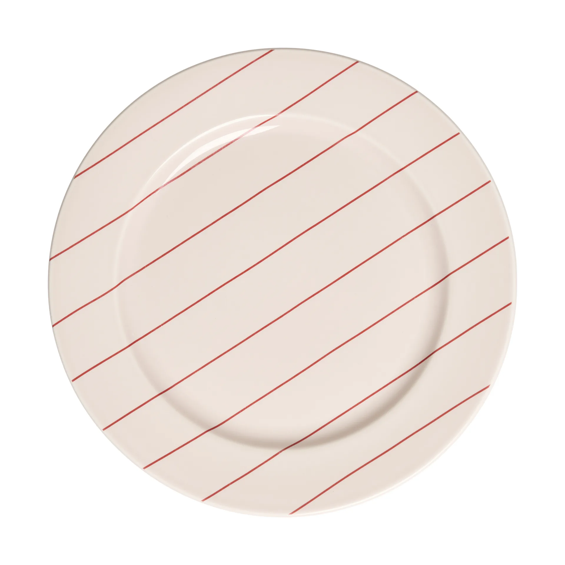 Plato Design Letters Pyjamas Ø23 cm, Faded rose-pastel beige Design Letters