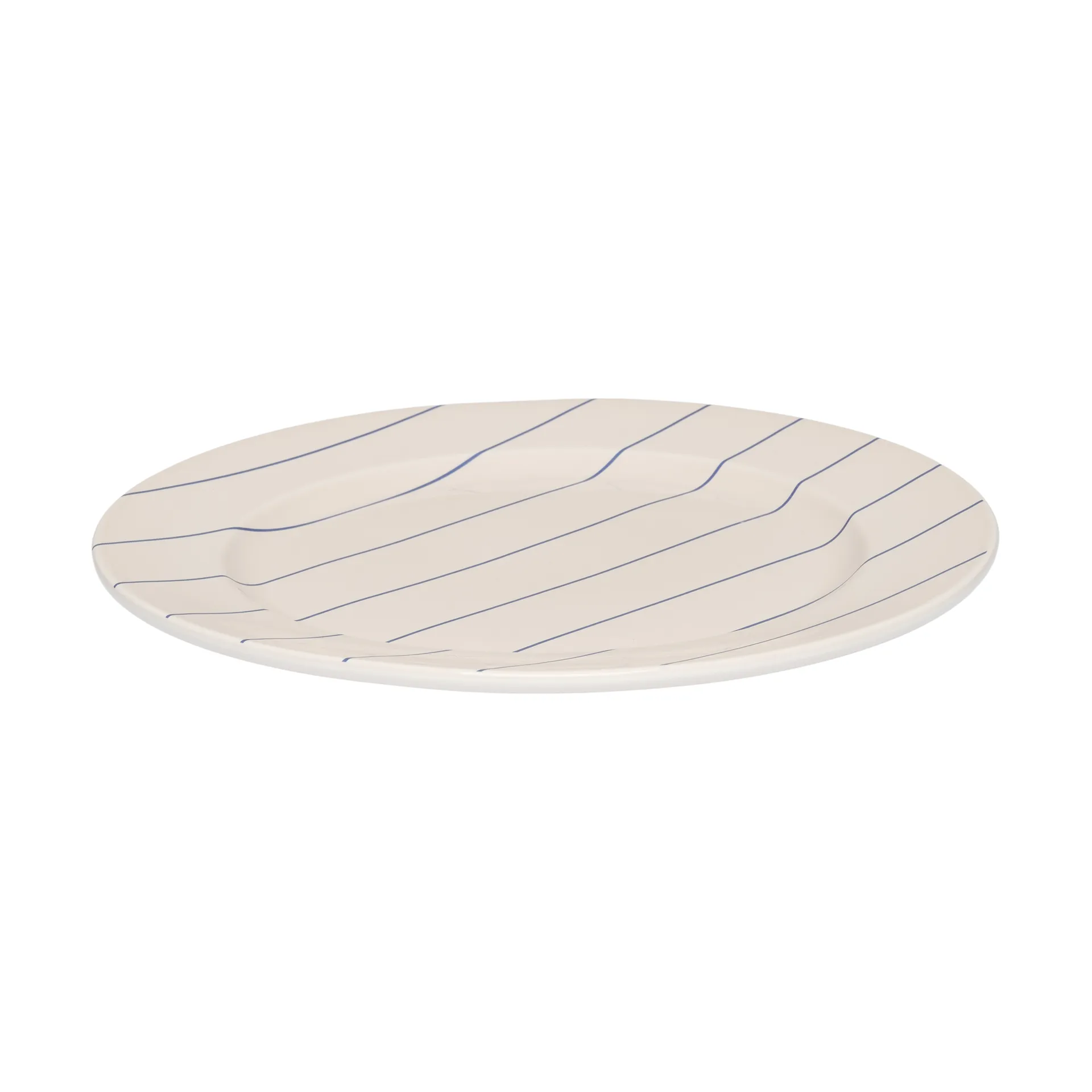 Plato Design Letters Pyjamas Ø23 cm, Midnight blue-pastel beige Design Letters