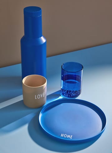 Plato favorito Design Letters Ø22 cm - Cobalt blue - Design Letters