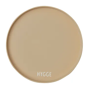 Plato favorito Design Letters Ø22 cm - Hygge-beige - Design Letters