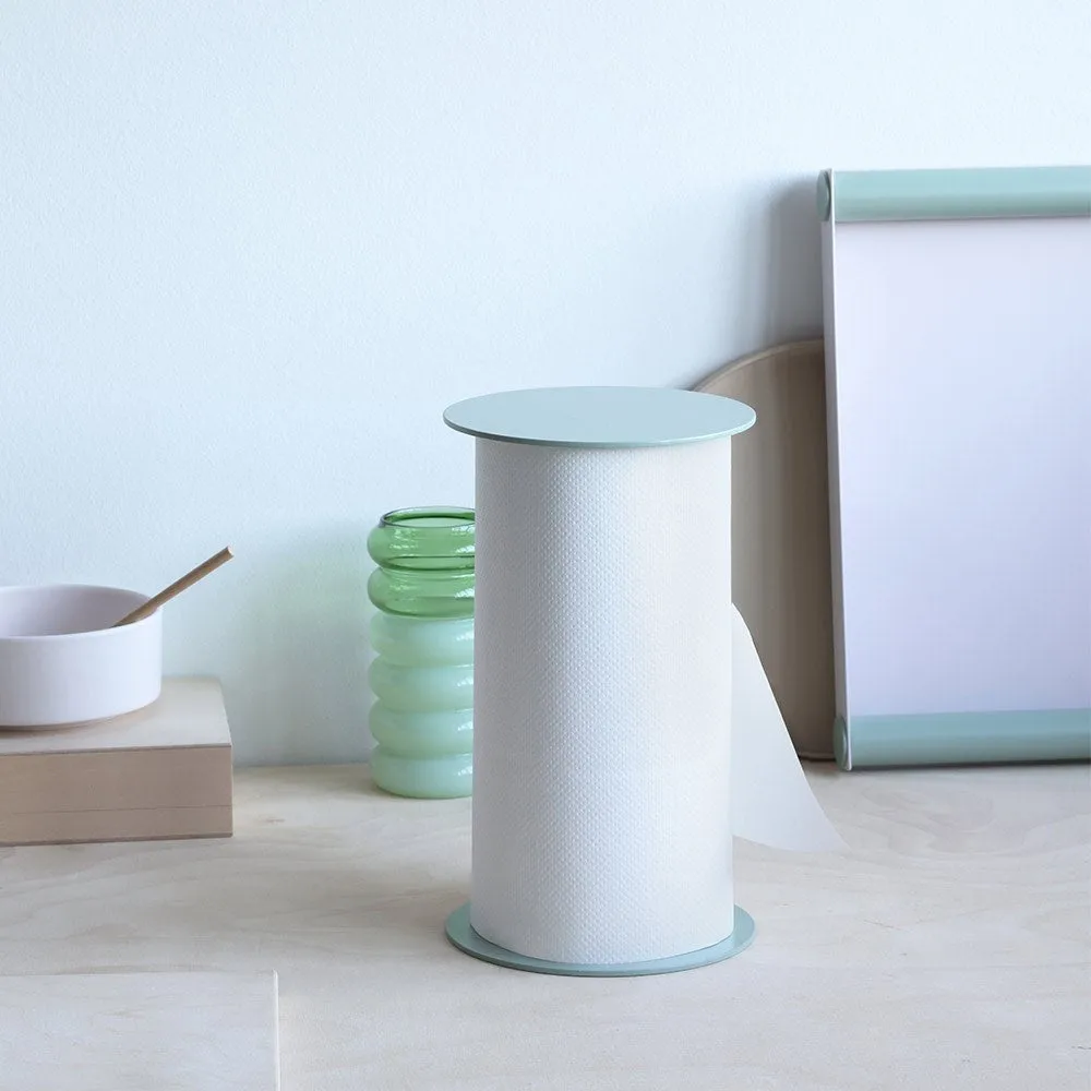 Portarrollos de papel de cocina Rolling 25 cm, Green Design Letters