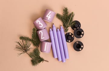 Set de 4 tazas Mini Cups - Lavender - Design Letters