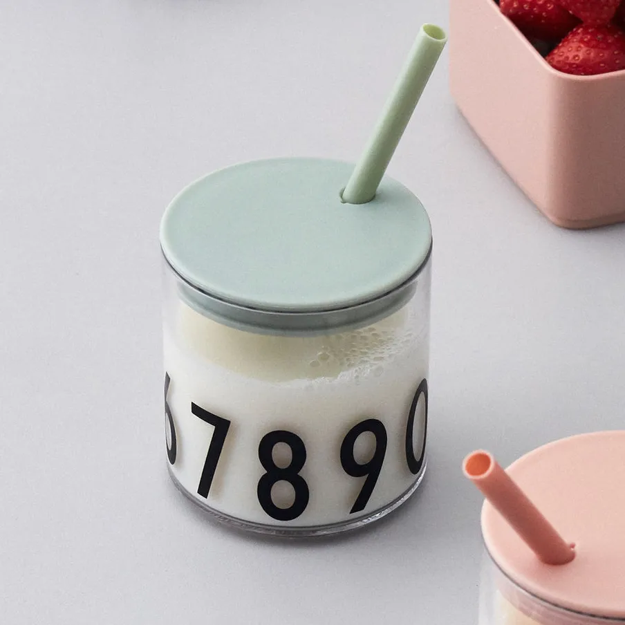 Set de regalo Design Letters Eat & Learn Premium, verde-blanco Design Letters