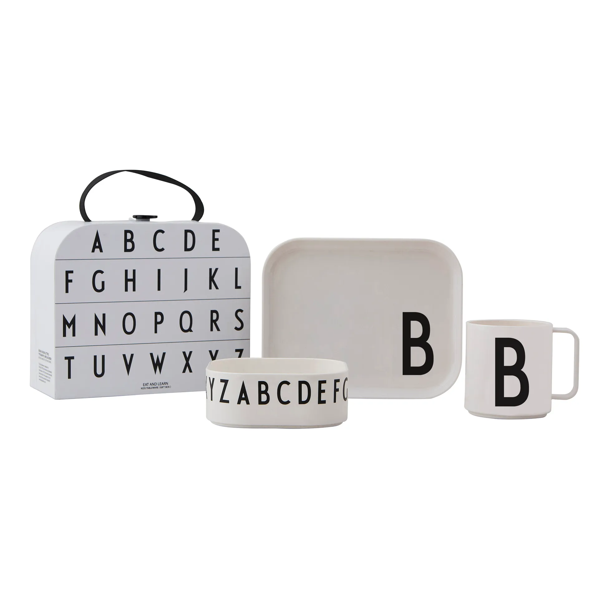 Set vajilla infantil Design Letters, B Design Letters