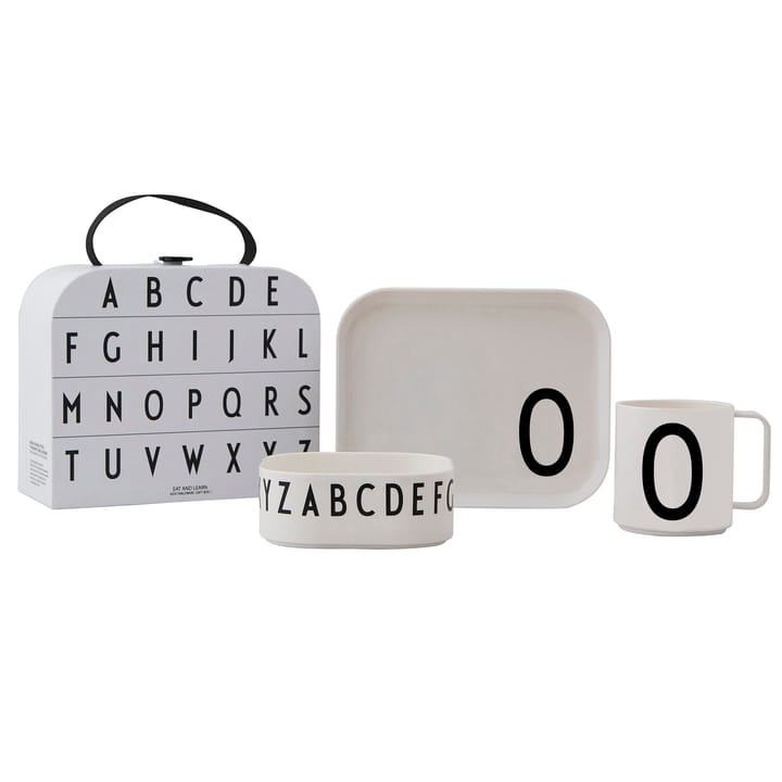 Set vajilla infantil Design Letters - O - Design Letters