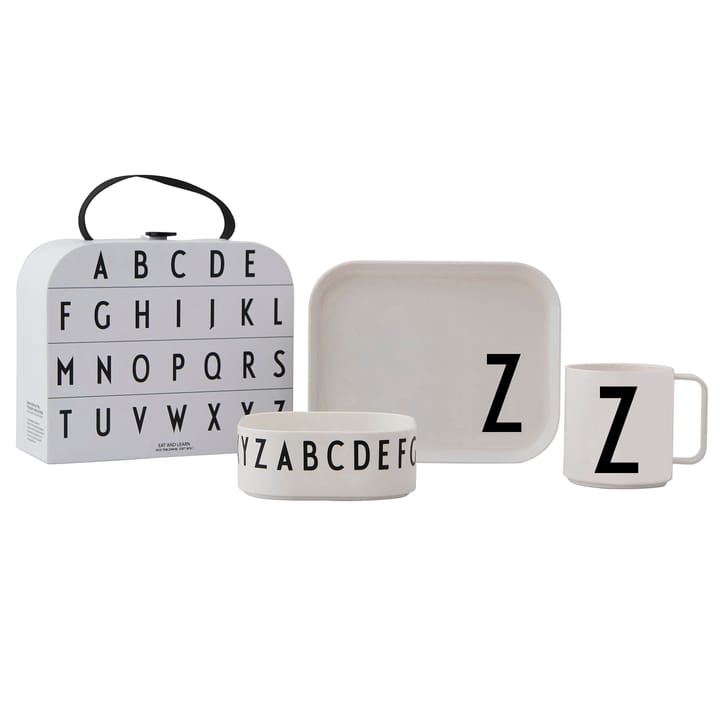 Set vajilla infantil Design Letters - Z - Design Letters