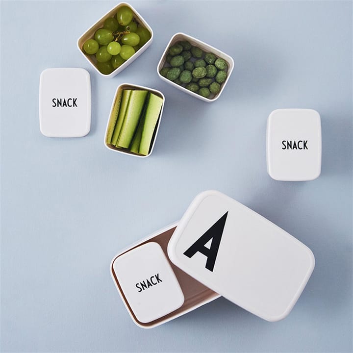 Snack Box Design Letters, blanco Design Letters