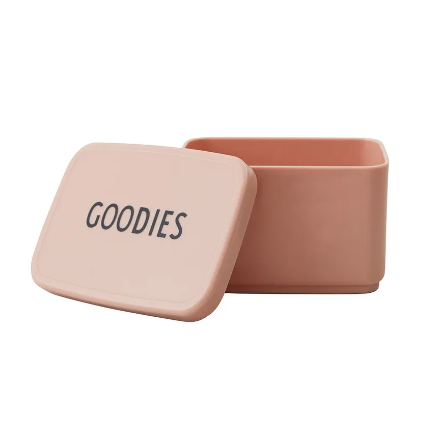 Snack Box Design Letters, Nude Design Letters
