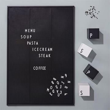 Tablón de letras A2 Design Letters - negro - Design Letters