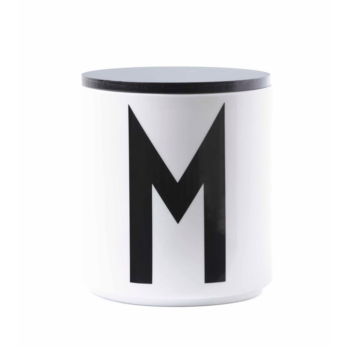 Tapa madera Design Letters Ø 11,5 cm, negro Design Letters