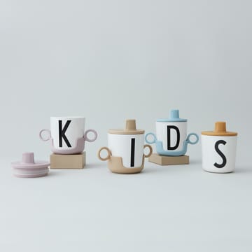 Tapa para taza melamina Design Letters - azul claro - Design Letters