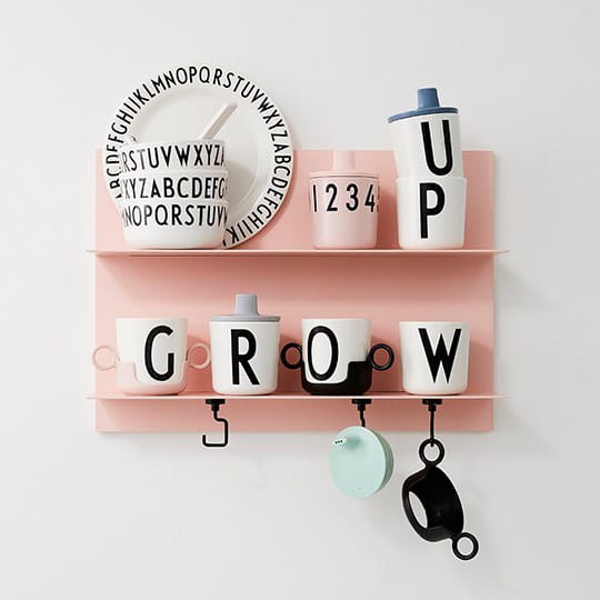 Tapa para taza melamina Design Letters, azul Design Letters