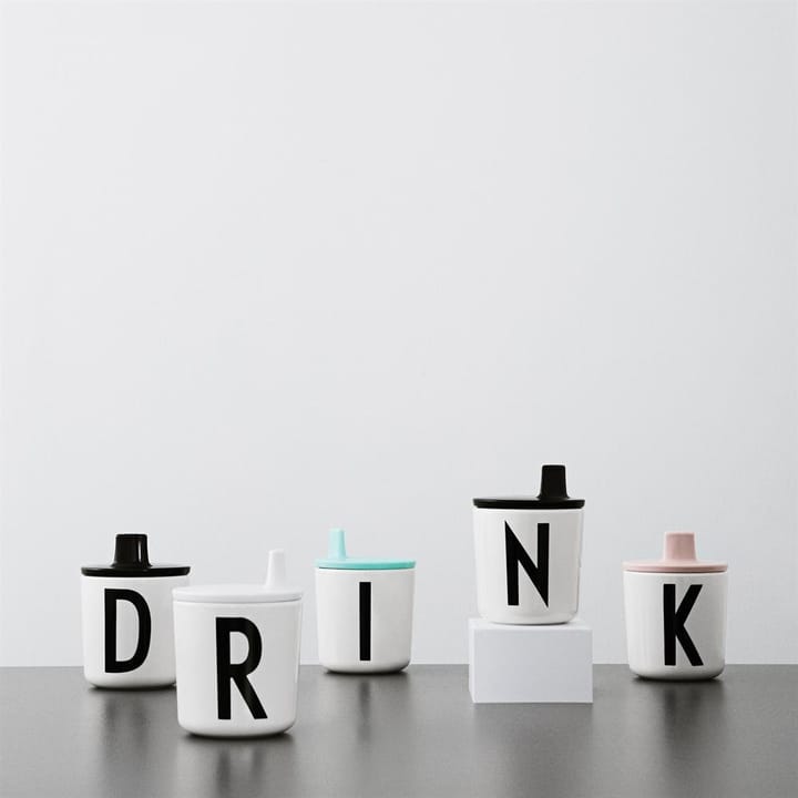 Tapa para taza melamina Design Letters, blanco Design Letters