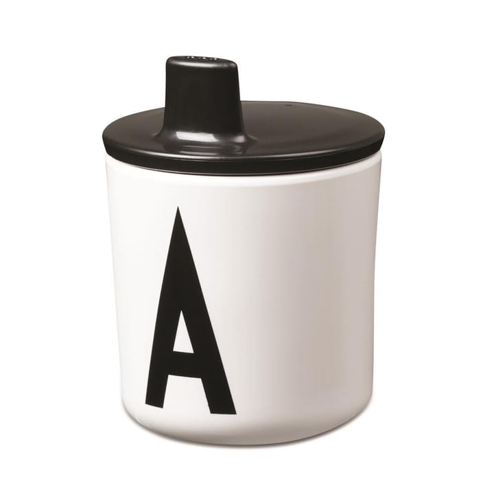 Tapa para taza melamina Design Letters, negro Design Letters