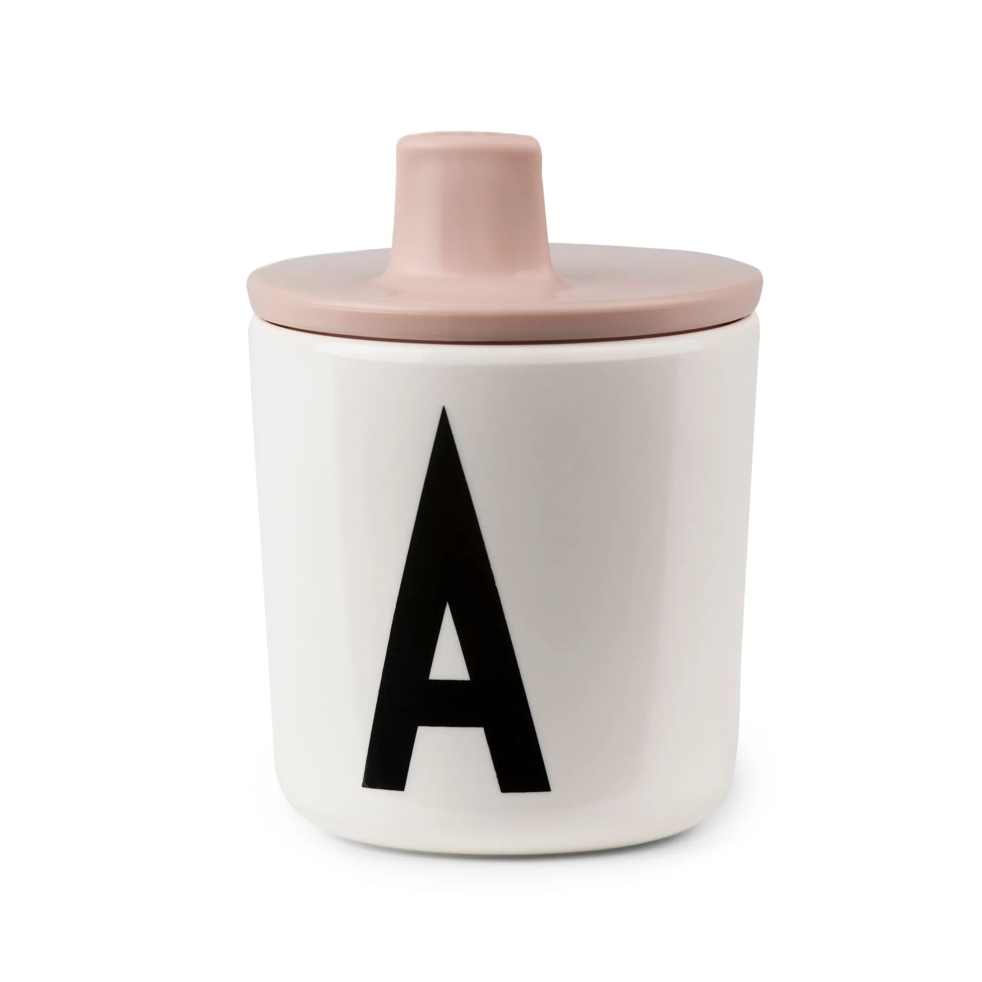 Tapa para taza melamina Design Letters, Nude Design Letters