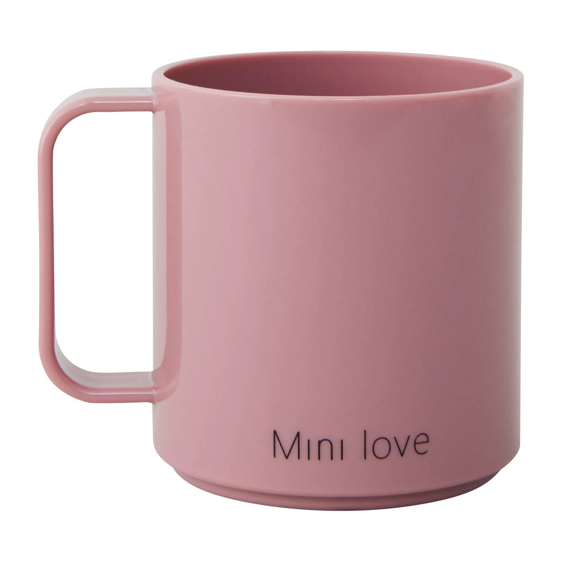 Taza con asa Design Letters Mini Love, Ash rose Design Letters