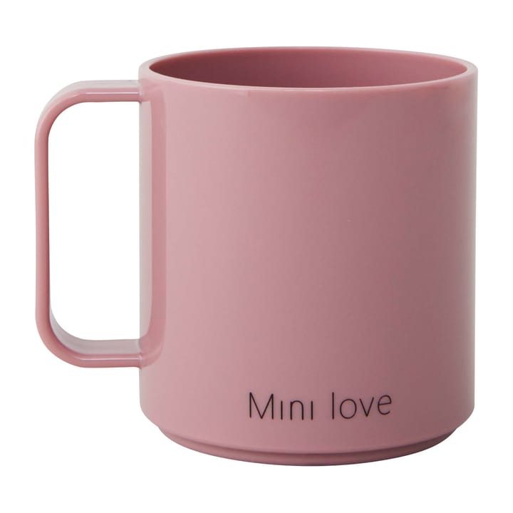 Taza con asa Design Letters Mini Love - Ash rose - Design Letters