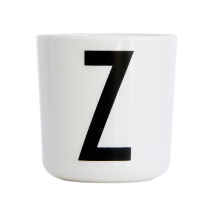 Taza con letra Design Letters, melamina - Z - Design Letters