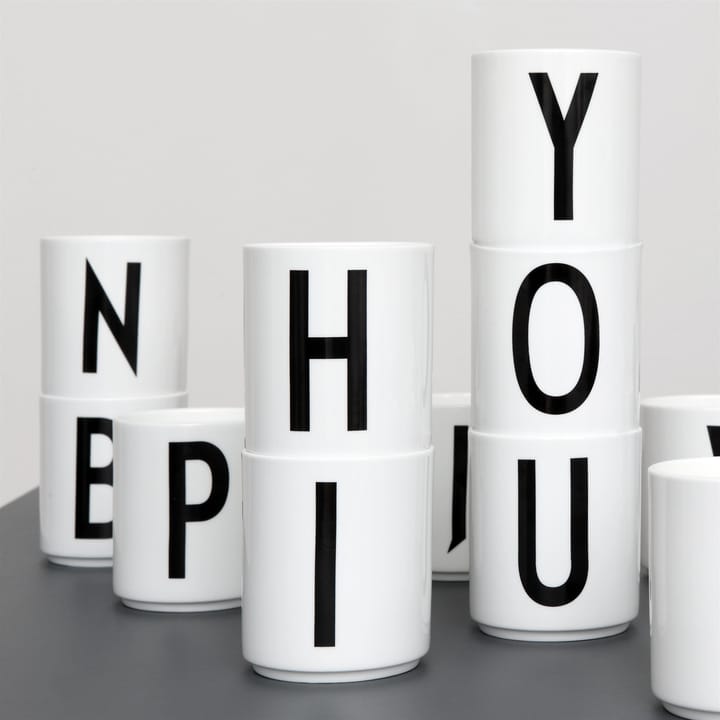 Taza con letra Design Letters - O - Design Letters