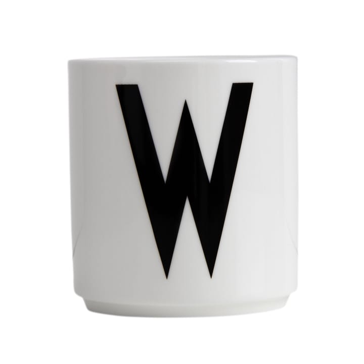 Taza con letra Design Letters - W - Design Letters