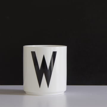 Taza con letra Design Letters - W - Design Letters