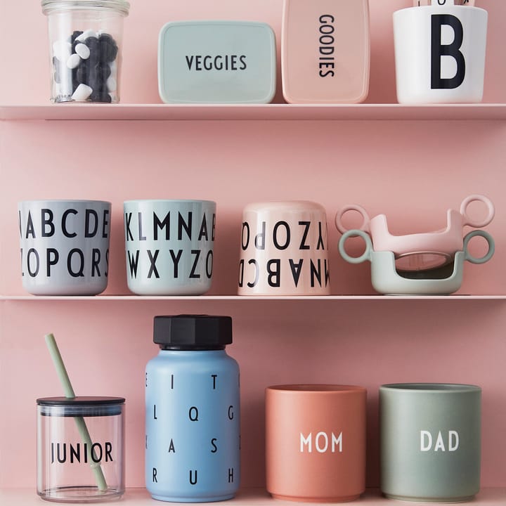 Taza Design Letters Eat&Learn ABC - Nude - Design Letters