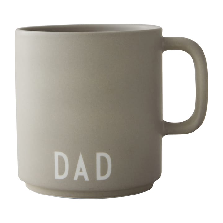 Taza favorita con asa Design Letters 25 cl - Cool grey - Design Letters